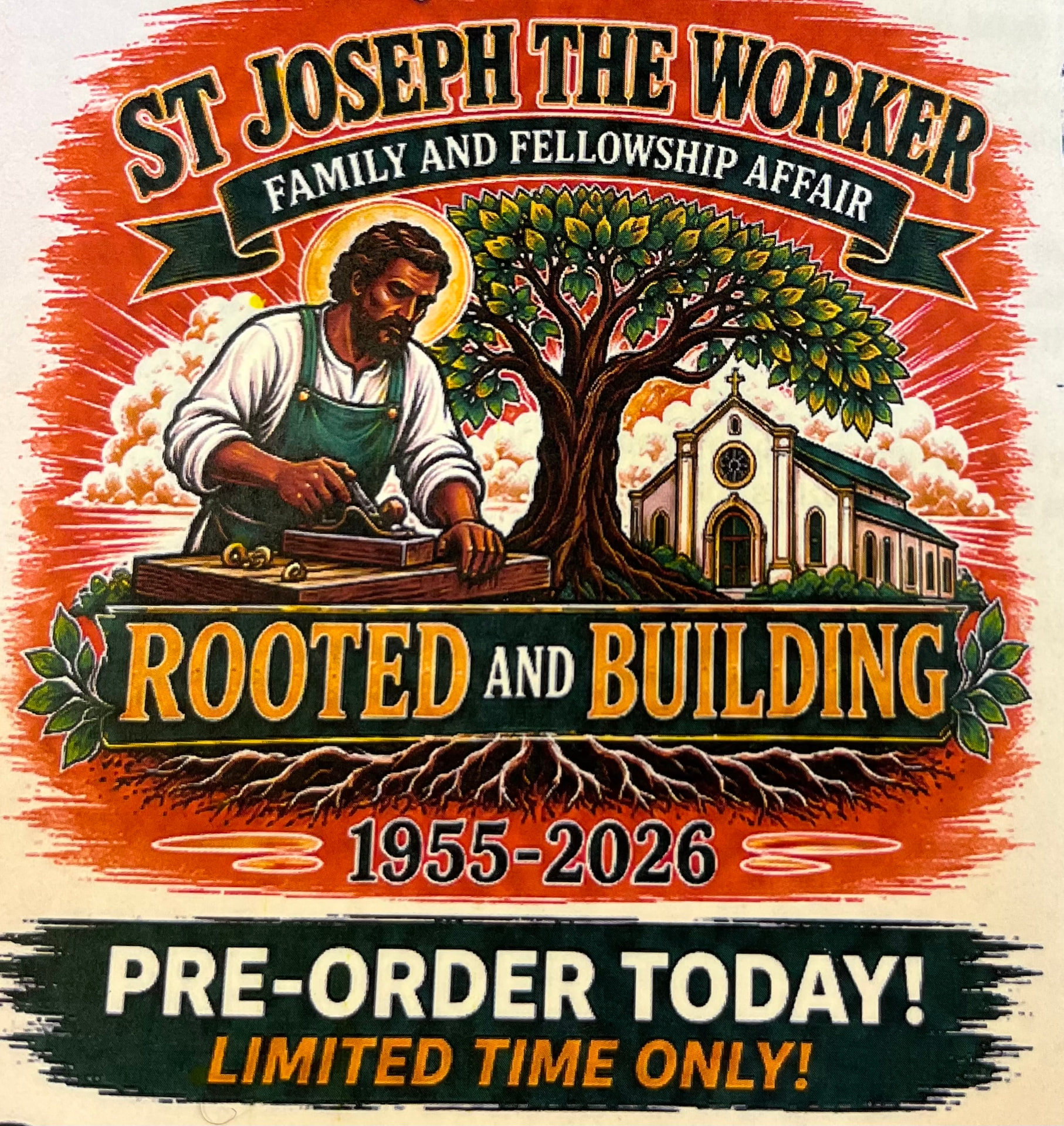 FAFA 2026 Rooted and Building T-shirt artwork